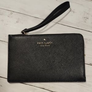 NWOT Kate Spade Black Wristlet